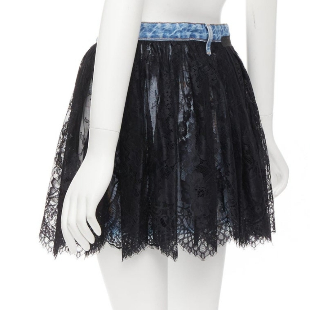 Unravel Project Mini Skirt
